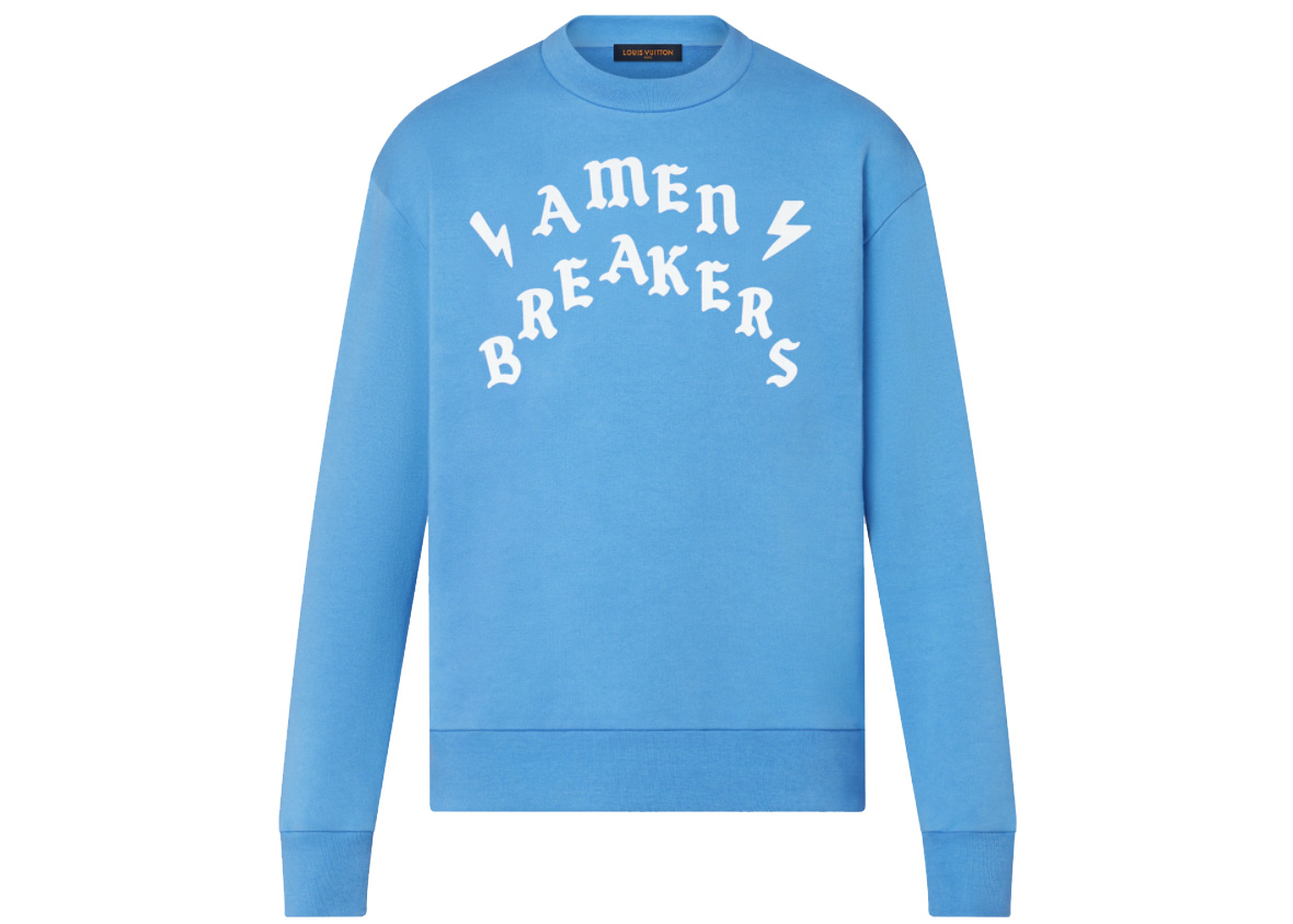 Louis Vuitton Blue Monogram Jacquard Sweater  Savonches