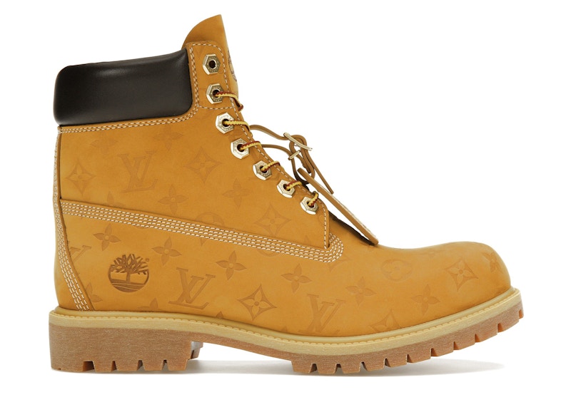 Louis Vuitton Timberland 6 Ankle Boot Wheat Monogram Men s 1AD72X GB