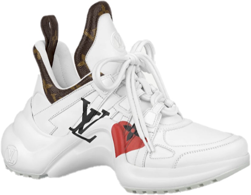 Louis Vuitton, Shoes, Pink White And Yellow Louis Vuitton Lv Archlight  Sneakers
