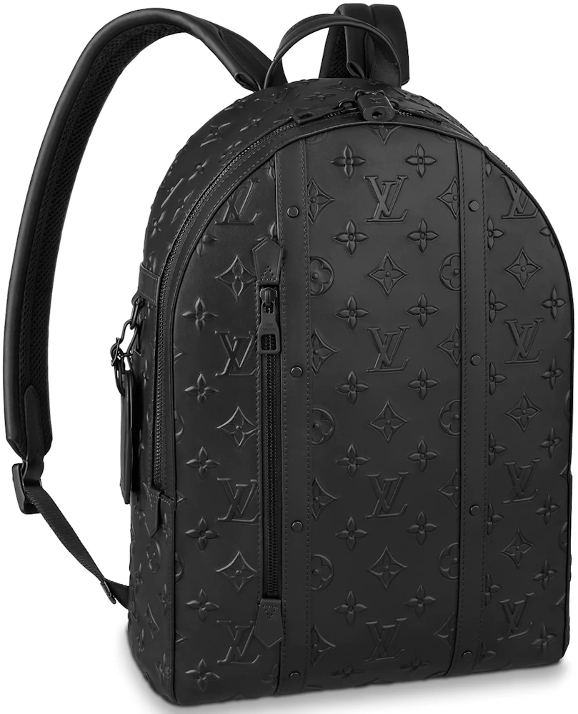 Louis Vuitton Armand Backpack Taurillon Leather Black 13433346