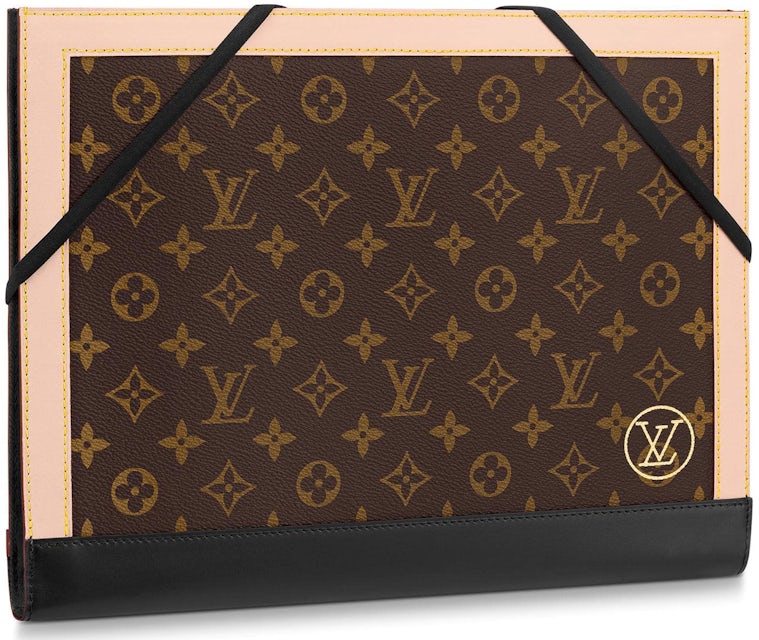 Louis Vuitton Art Folder Monogram Brown in Coated Canvas/Leather with  Gold-tone - US
