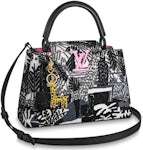 Louis Vuitton Limited Edition Embroidered Printed Canvas Sam Falls Arty  Capucines PM Bag - Yoogi's Closet