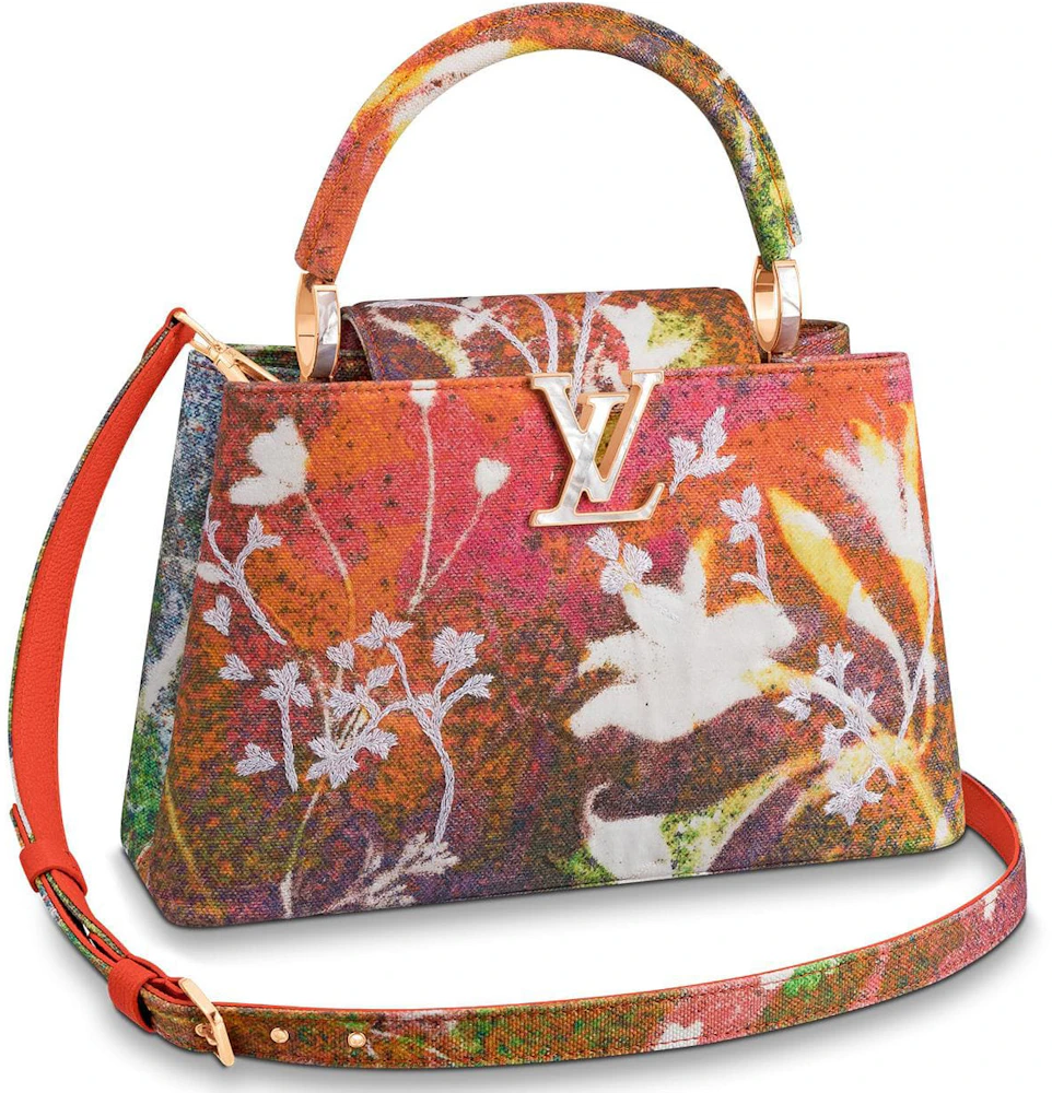 Louis Vuitton Sam Falls Artycapucines Bag Embroidered Printed Canvas PM
