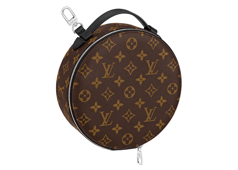 Louis Vuitton Audio Case Monogram Macassar Brown