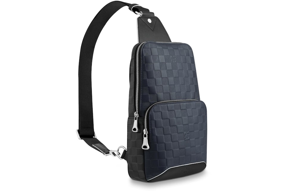 Louis Vuitton Avenue Sling Bag Damier Infini Astral in Leather