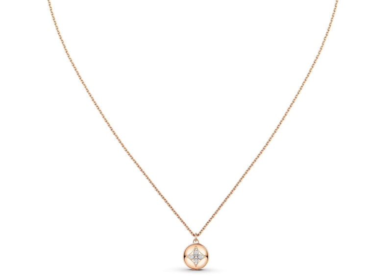 Pre-owned Louis Vuitton Women's B Blossom Pendant In Gold