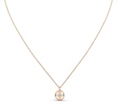 Louis Vuitton Diamond Paved Idylle Blossom LV Logo Necklace - PreLoved  Treasures