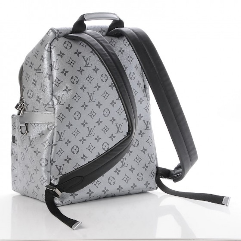 Louis Vuitton Backpack Apollo Outdoor Monogram Reflect Silver/Black in