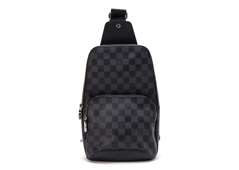 Louis Vuitton Avenue Sling Bag Damier Graphite in Coated Canvas