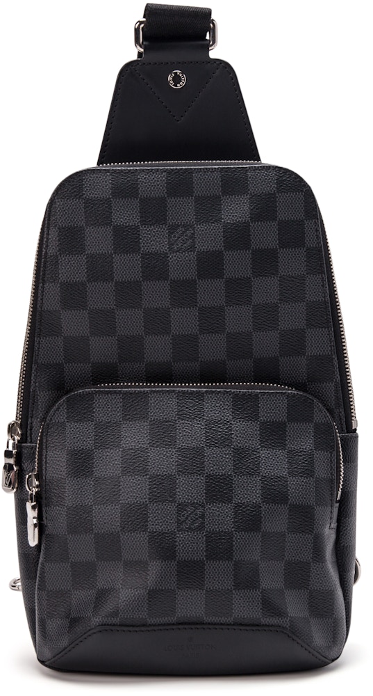 Vuitton Sling Damier Graphite in Coated Canvas/Fabric with Silver-tone