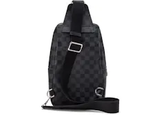 Louis Vuitton Avenue Sling Bag Damier Graphite in Coated Canvas/Fabric ...