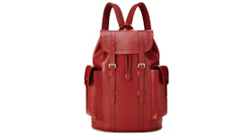 Louis Vuitton Backpack Christopher Epi PM Carmine Red