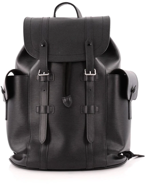 Louis Vuitton Backpack Christopher Epi PM Noir Black in Leather with ...
