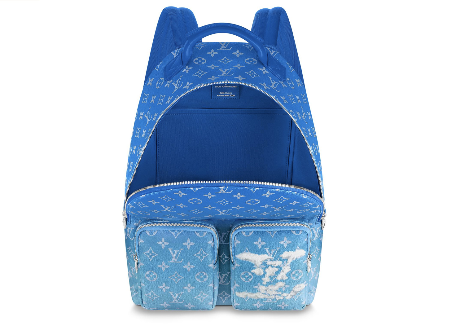 Light blue 2025 louis vuitton backpack