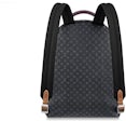 Pre-owned Louis Vuitton Backpack Multipocket Monogram Eclipse Patchwork  Multicolor