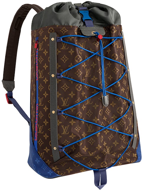 Louis Vuitton Backpack Monogram Outdoor Canvas Brown Multicolor