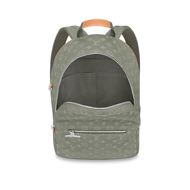 Louis Vuitton Backpack Monogram Titanium PM Grey in Titanium