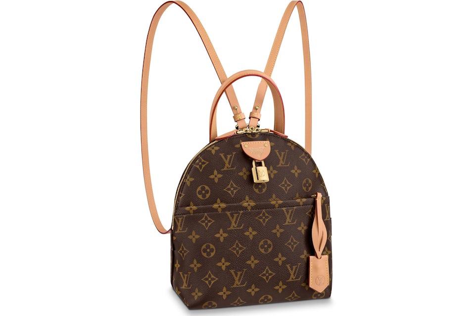 Louis Vuitton Moon Backpack Monogram Brown in Coated Canvas with