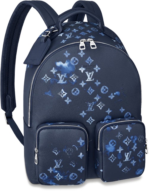 Louis Vuitton Backpack Multipocket Clouds Monogram Blue