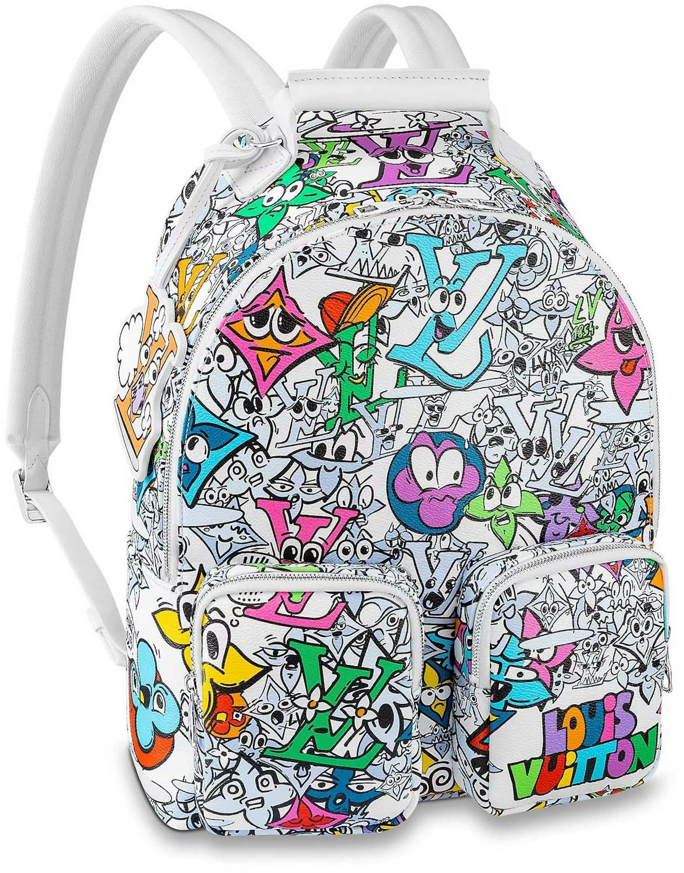 louis vuitton graffiti backpack