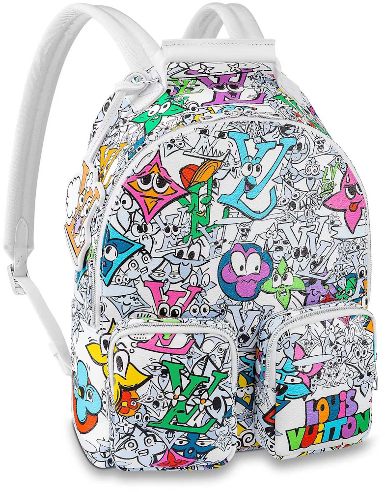 Louis Vuitton Backpack Multipocket Multicolor in Coated Canvas with  Silver-tone - US