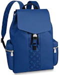 Louis Vuitton Backpack Outdoor Monogram Eclipse Taiga Cobalt