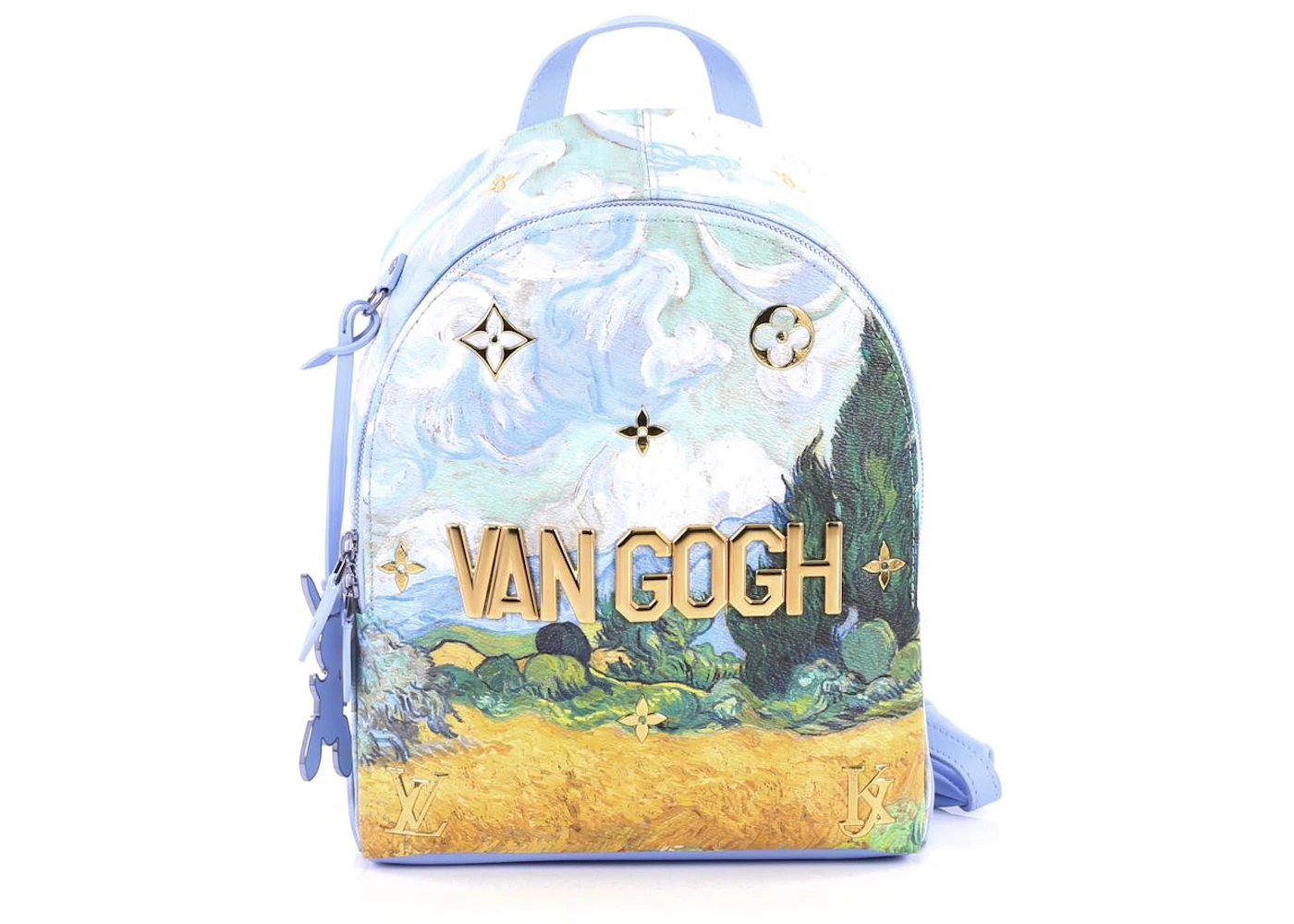 Louis Vuitton Palm Springs Backpack Van Gogh Masters Jeff Koons