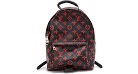 Louis Vuitton Backpack Palm Springs Monogram Infrarouge PM Black/Red