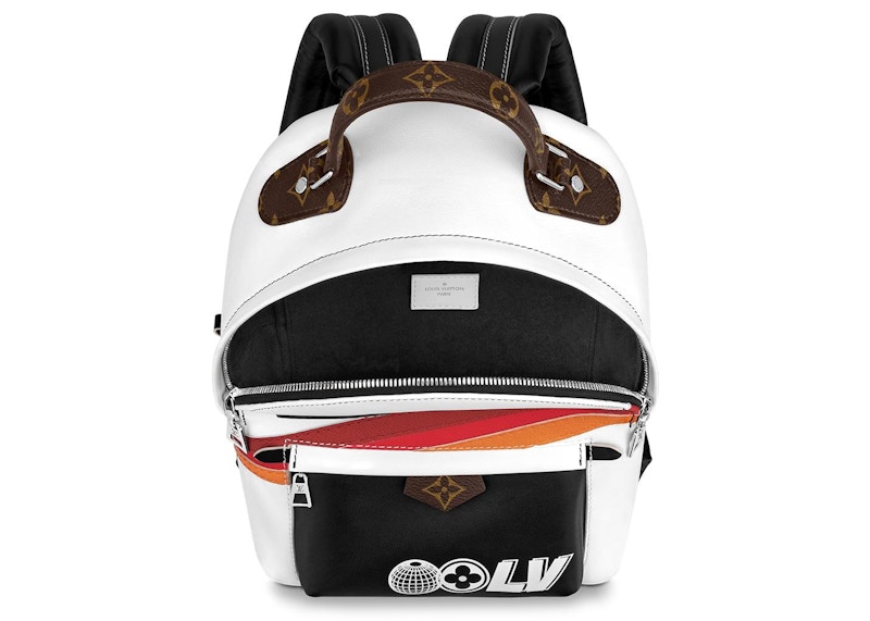 Louis Vuitton Palm Springs Backpack PM White in Smooth Calfskin