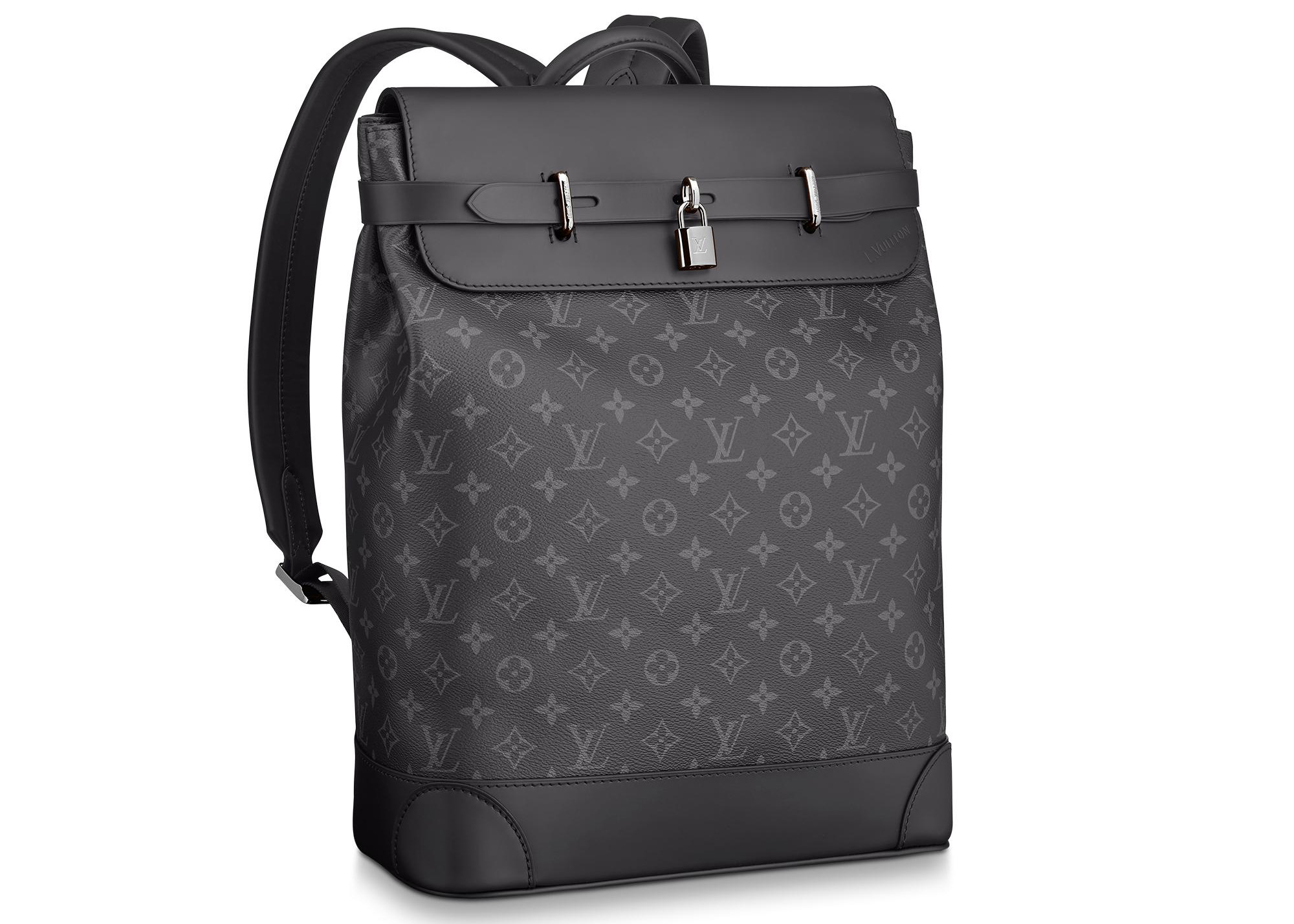 Louis Vuitton Virgil Abloh Christopher Backpack Black Monogram Leather  Brand New  eBay