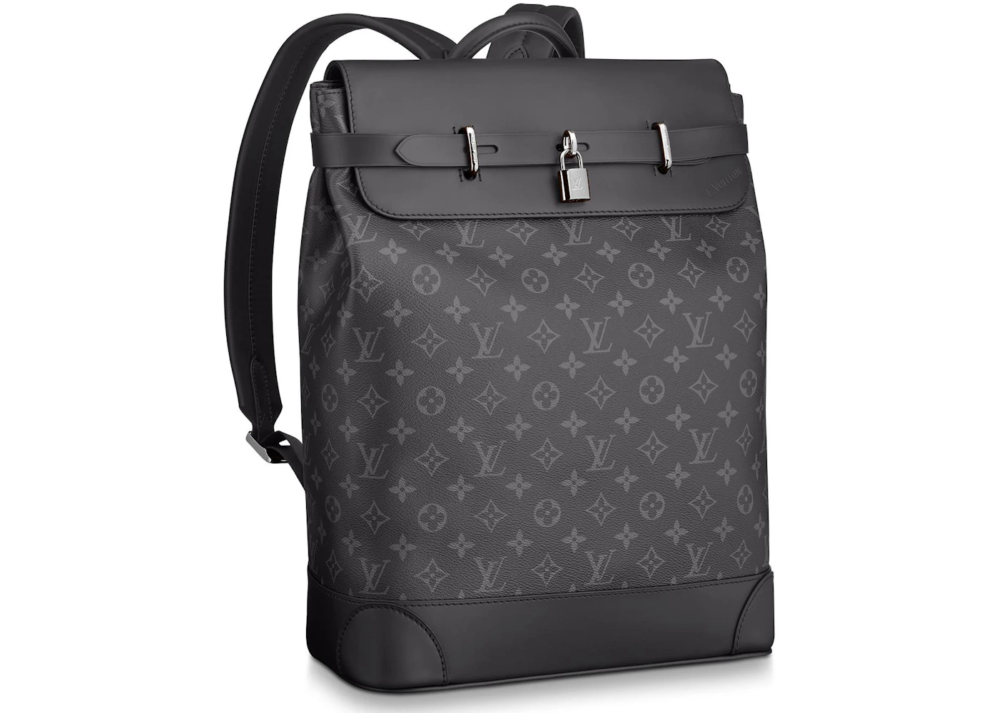 Louis Vuitton Steamer Backpack Monogram Eclipse in Coated Canvas/Leather  with Silver-tone - US
