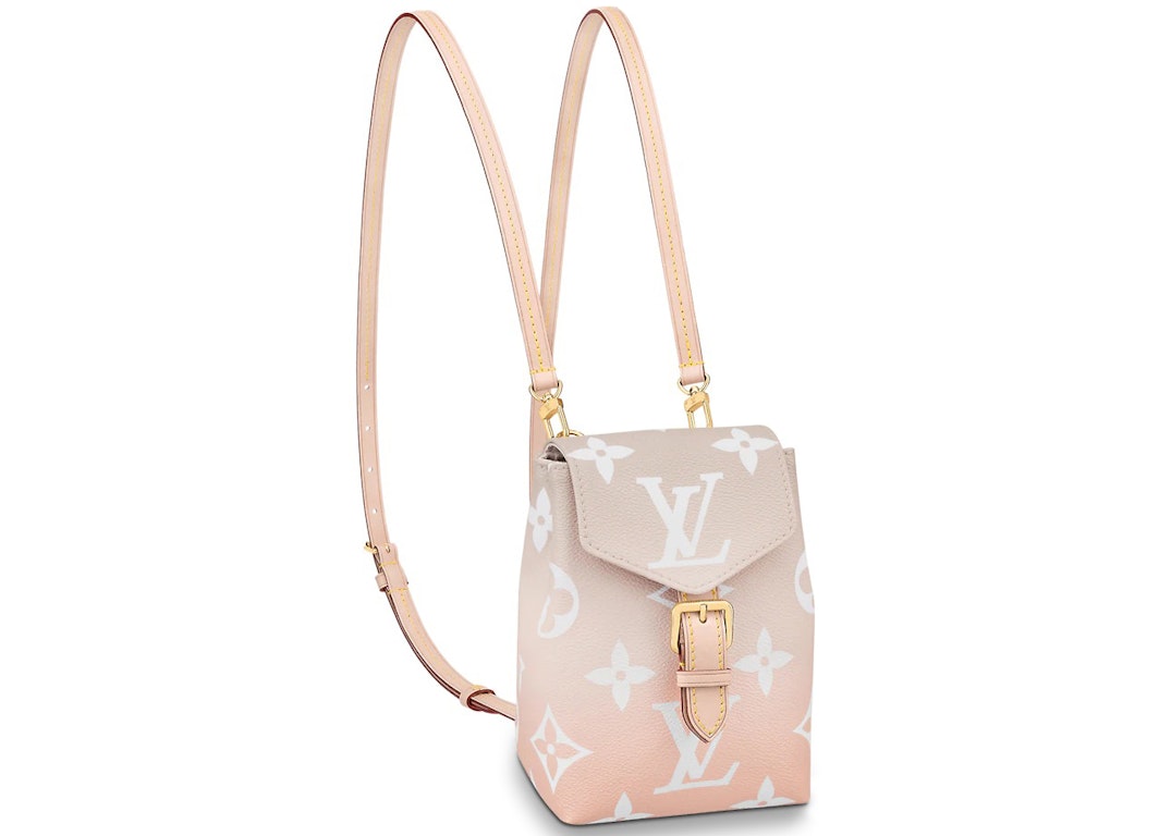Pre-owned Louis Vuitton Tiny Backpack Gradient Pastel Mist