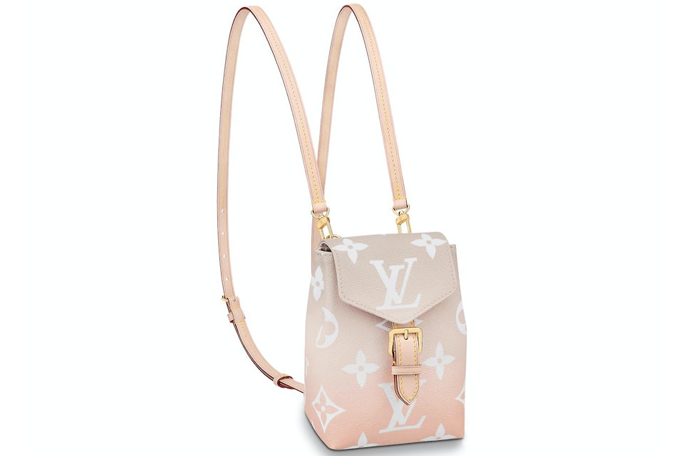 Louis Vuitton Tiny Backpack Gradient Pastel Mist in Coated Canvas