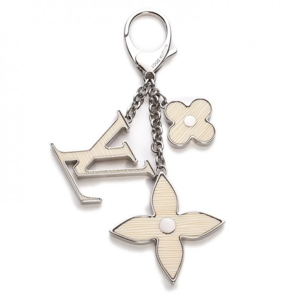 Replica Louis Vuitton Dog Bag Charm and Key Holder White For Sale With  Cheap Price At Fake Bag Store