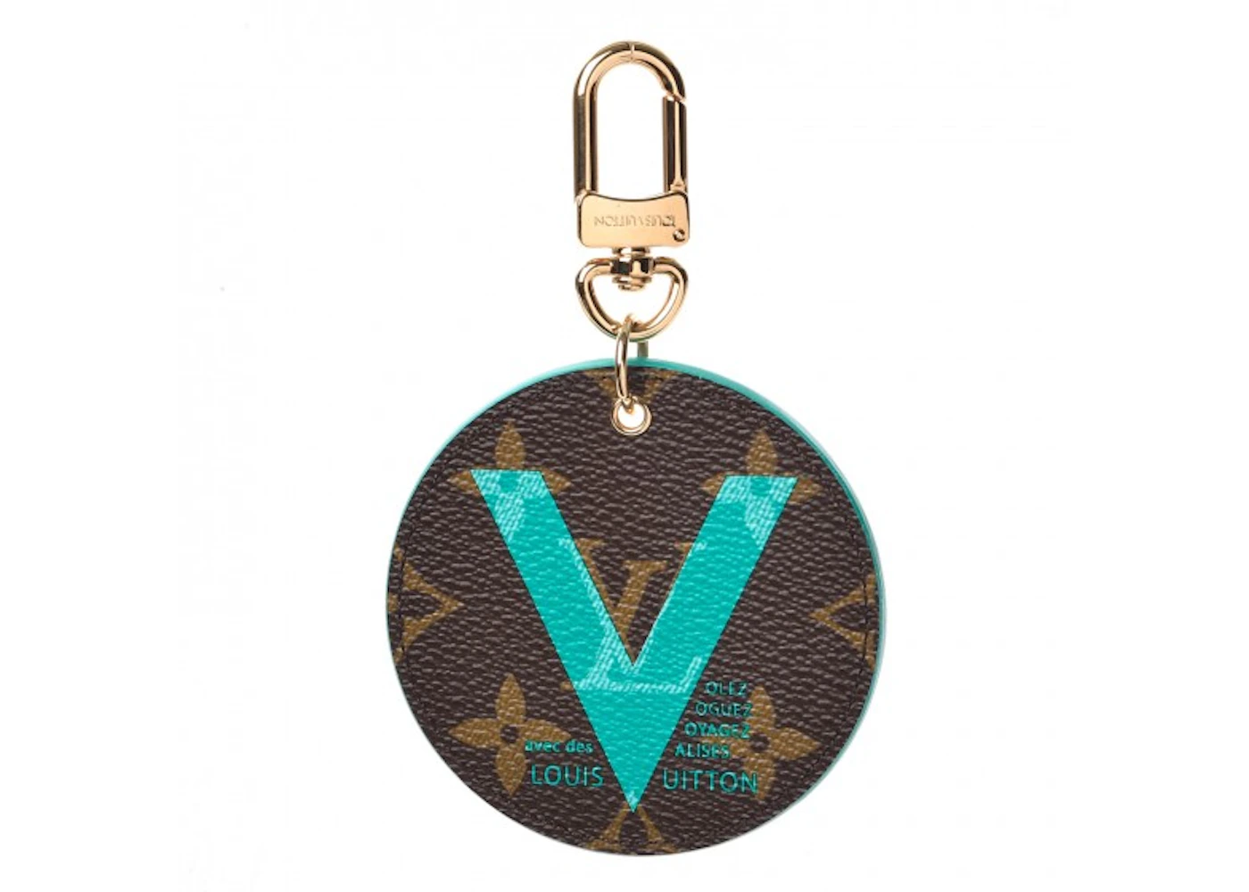 Louis Vuitton Bijoux Sac Tortoise Keychain / Bag Charm