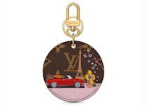 Louis Vuitton Rouge Resin and Monogram Canvas Vivienne Trunk Key Holder and  Bag Charm - Yoogi's Closet