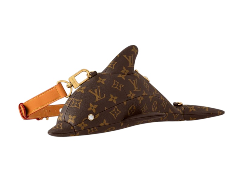 Louis Vuitton Dolphin Bag Monogram in Canvas with Gold-tone - JP
