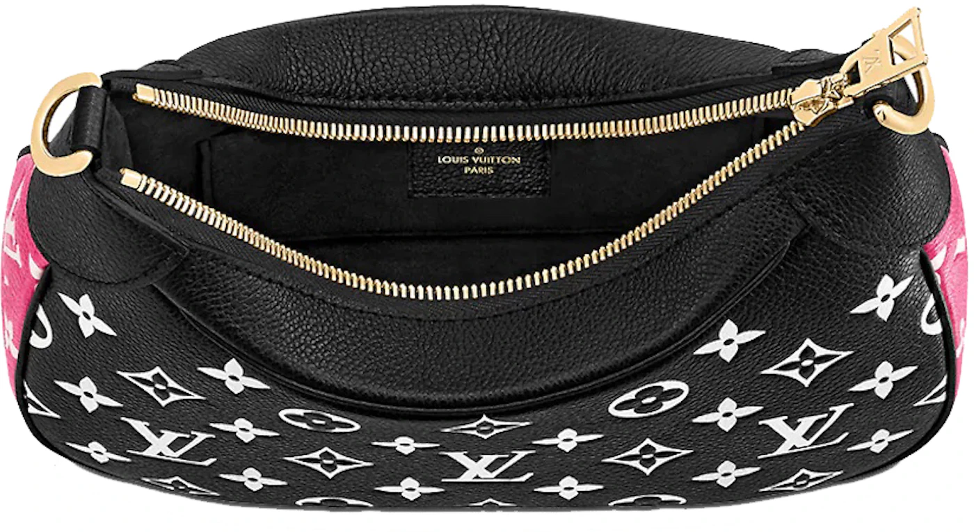 Louis Vuitton Bagatelle Black White in Cowhide Leather with Gold-tone - US