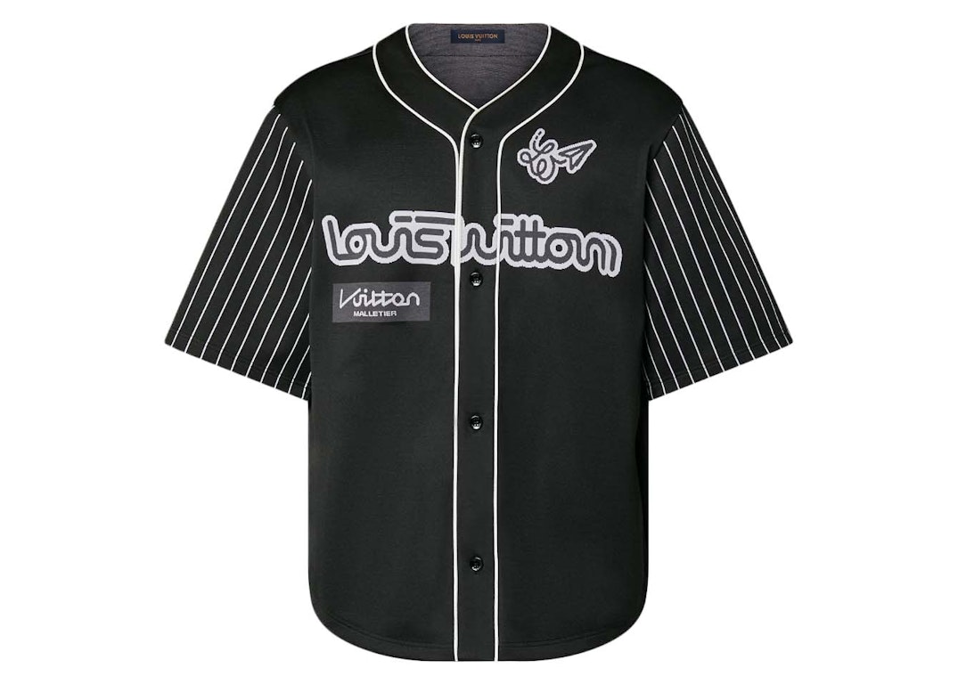 Pre-owned Louis Vuitton Baseball Shirt Black