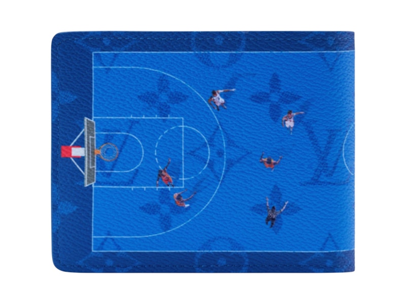 Louis Vuitton Basketball Slender Wallet Basketball/Blue