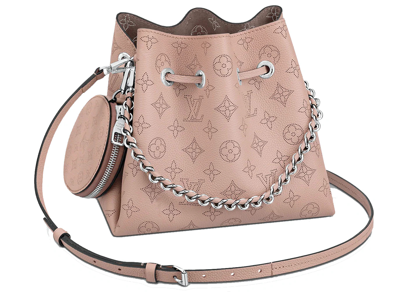 Louis Vuitton LV Bella Mahina Leather Handbag