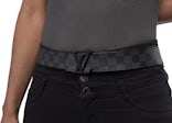 Louis Vuitton Belt Men Damier Graphite LV Black Grey 100/40 M9808