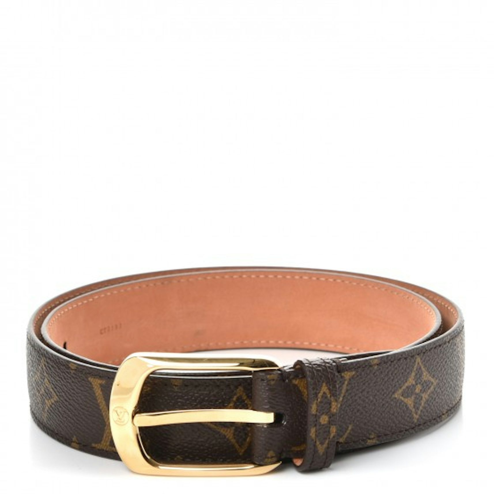 Louis Vuitton Tresor Belt Damier Couleurs 1.25W Piment in Coated  Canvas/Leather with Brass - US