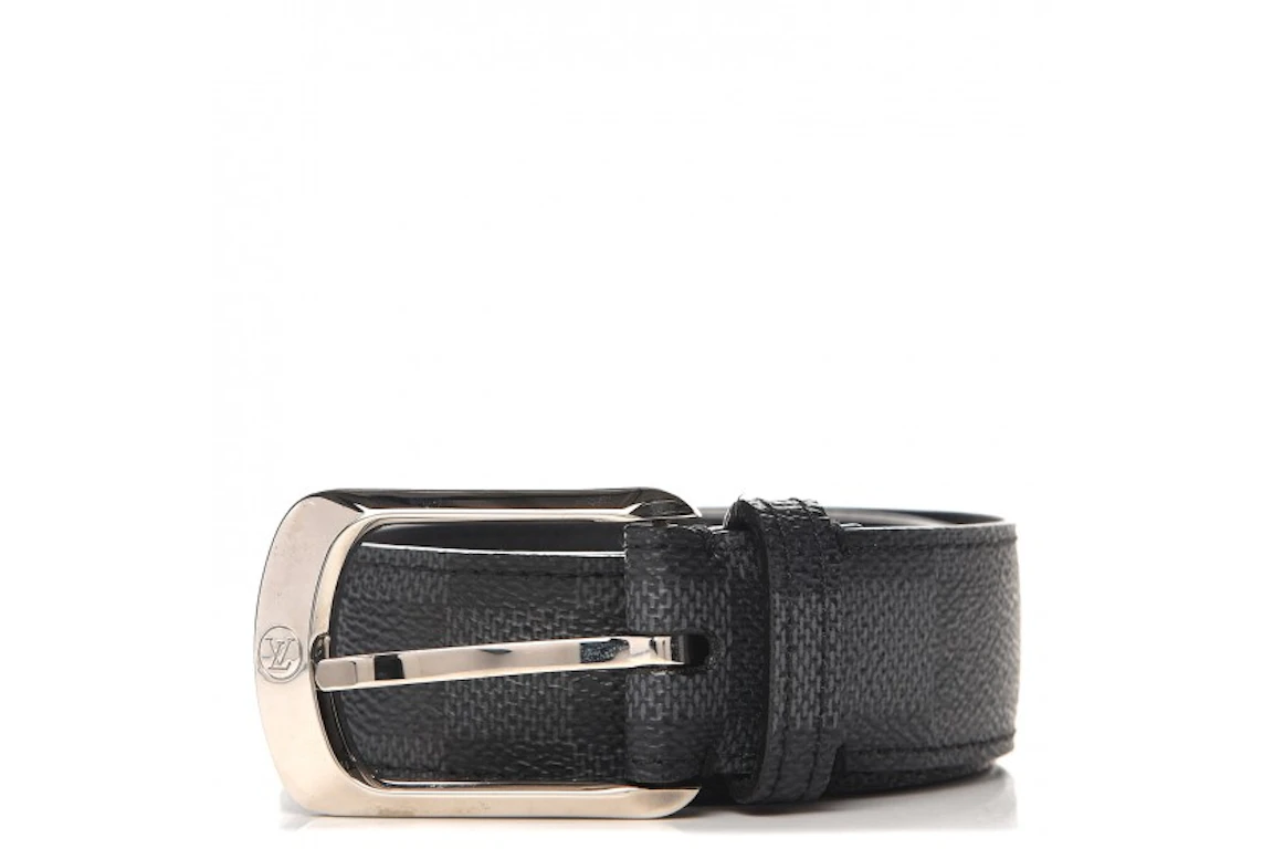 Louis Vuitton Belt Ellipse Damier Graphite Black/Grey