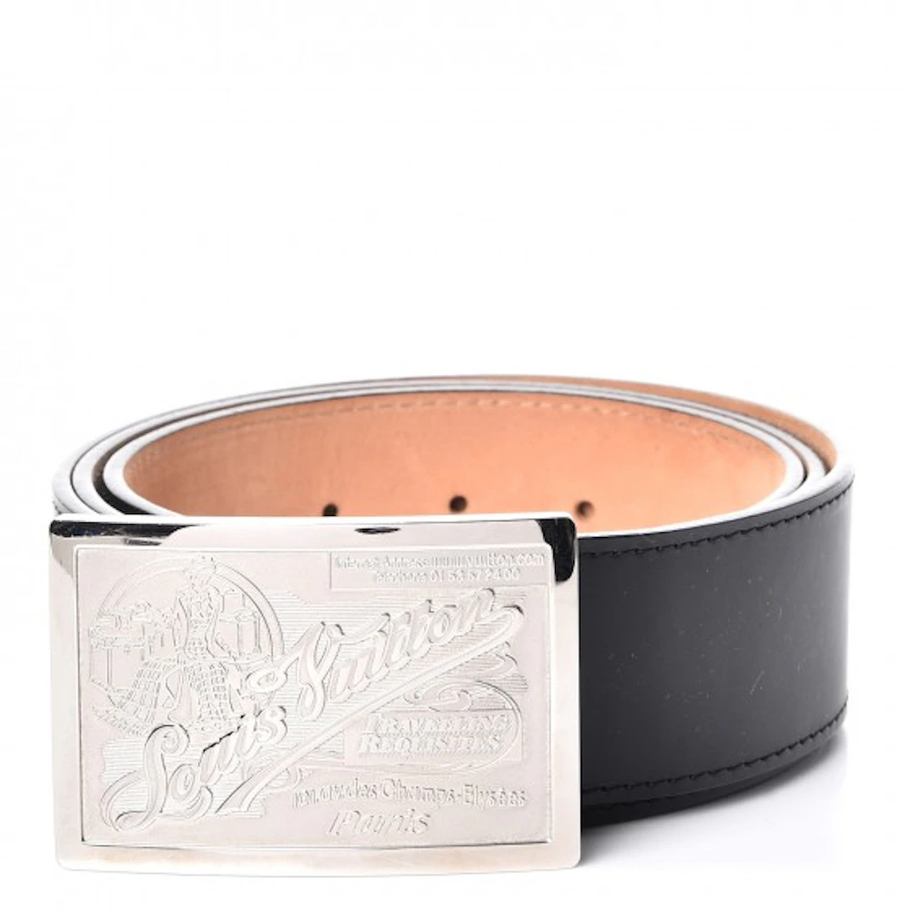 Louis Vuitton Louis Vuitton Traveling leather belt