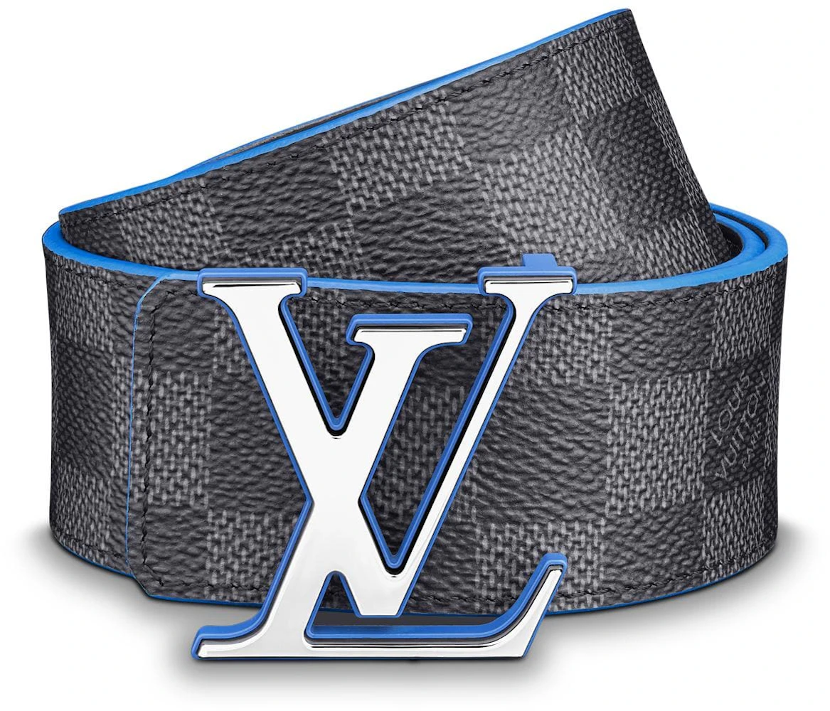 Louis Vuitton Vintage - Damier Graphite City Belt - Black Blue