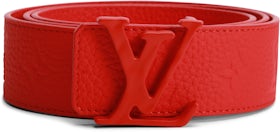 Louis Vuitton LV Shape Belt Monogram 40MM Prism in PVC with White - US