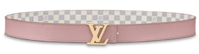 Louis Vuitton Belt Initials Damier Azur Canvas – l'Étoile de Saint