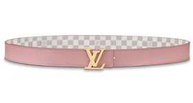 Louis Vuitton Damier Azur Belt at 1stDibs  louis vuitton azur belt, damier  azur louis vuitton belt, lv azur belt