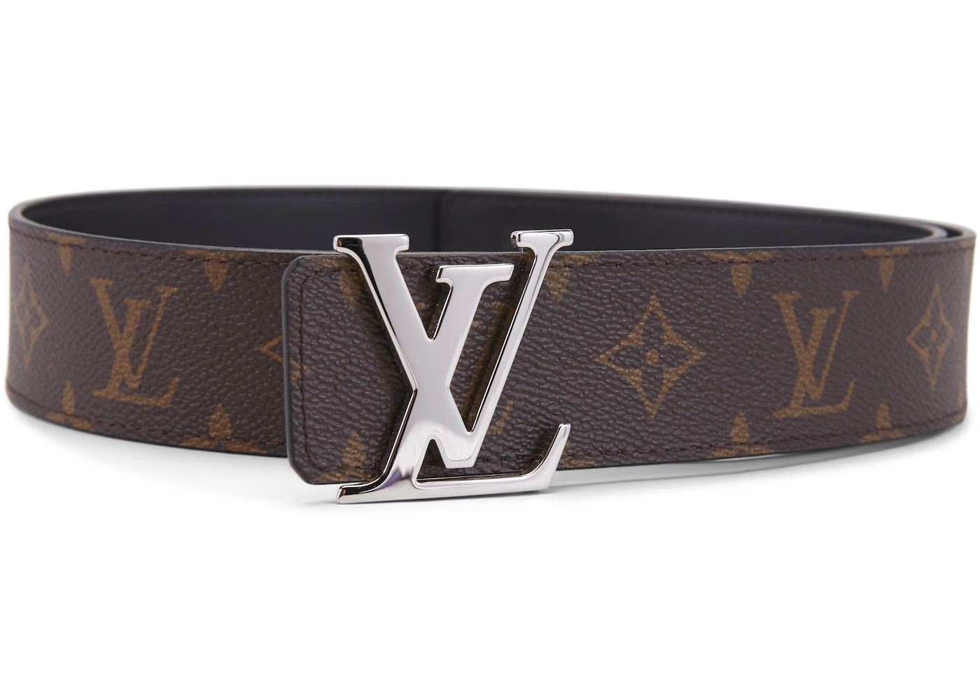 Louis Vuitton Belt LV Initiales Reversible 1.5 Width Monogram Noir ...